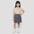 Little M Ruffle Twill Mini Rok Anak Perempuan