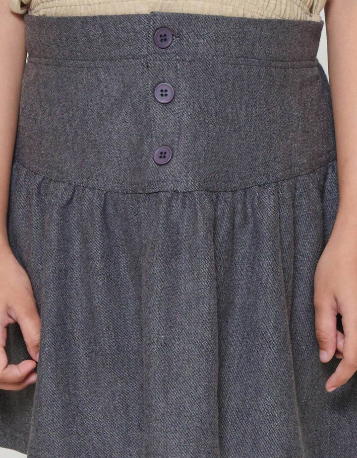 Little M Ruffle Twill Mini Rok Anak Perempuan