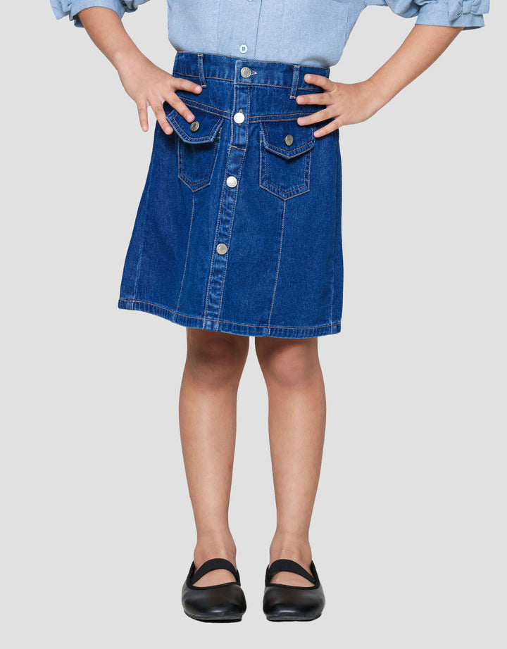 Little M Mini Skirt With Pocket Rok Anak Peempuan