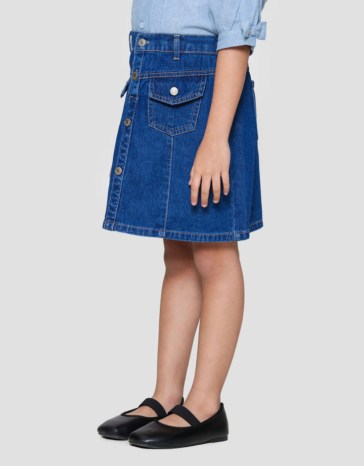 Little M Mini Skirt With Pocket Rok Anak Peempuan