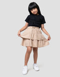 Little M Tier Lipet Celana Rok Anak Perempuan
