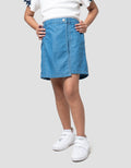 Little M Denim With Pocket Side Celana Rok Anak Perempuan