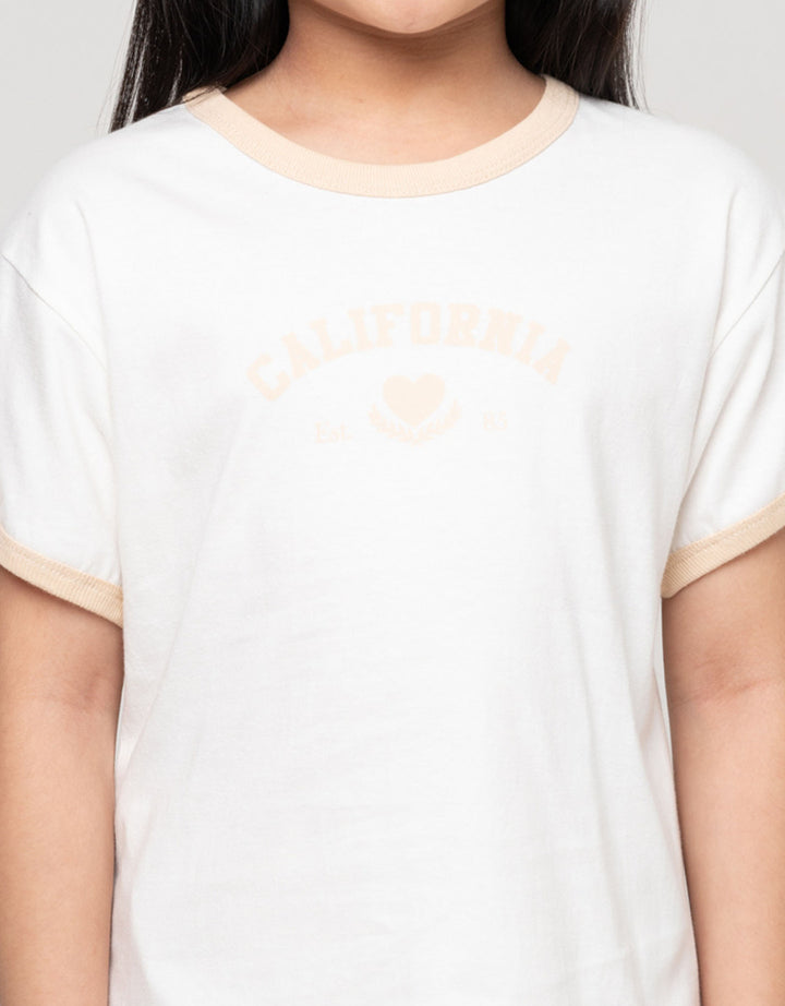 Little M Varsity Pakaian Setelan Anak Perempuan