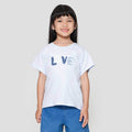 Little M Love Kaos Anak Perempuan