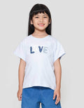 Little M Love Kaos Anak Perempuan