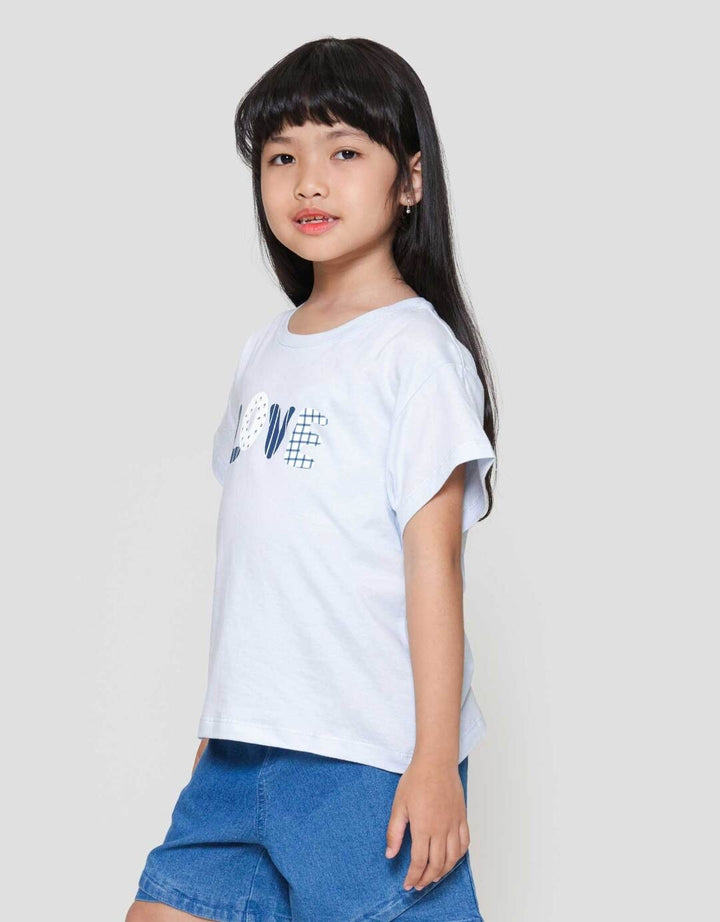 Little M Love Kaos Anak Perempuan