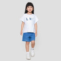 Little M Love Kaos Anak Perempuan