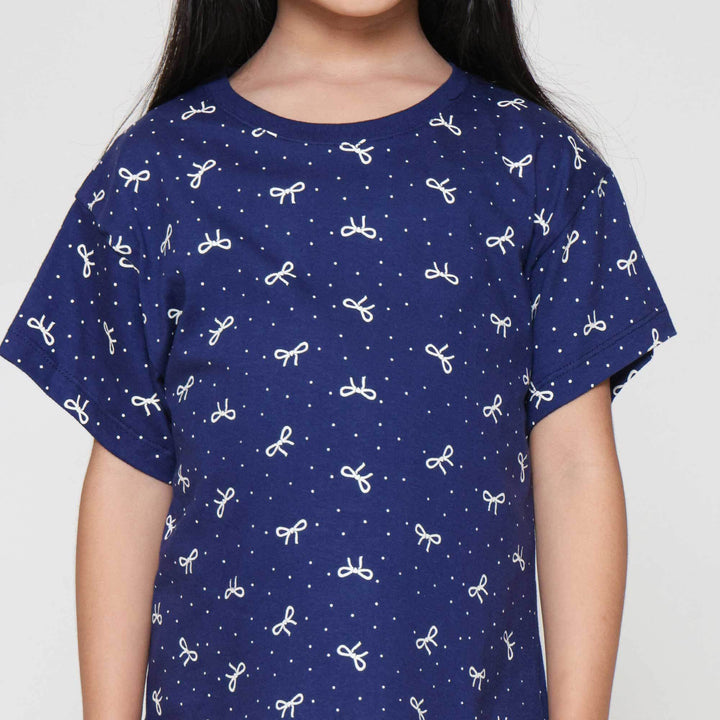 Little M Aop Pita Polkadot Kaos Anak Perempuan