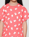 Little M Aop Heart Kaos Anak Perempuan