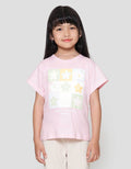 Little M Flower Kaos Anak Perempuan