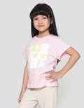 Little M Flower Kaos Anak Perempuan
