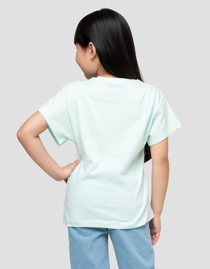 Little M Keep Your Head Kaos Anak Perempuan