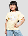 Little M Smile Flower Kaos Anak Perempuan