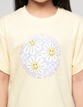 Little M Smile Flower Kaos Anak Perempuan