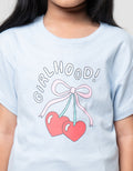 Little M Top Girlshood Kaos Anak Perempuan