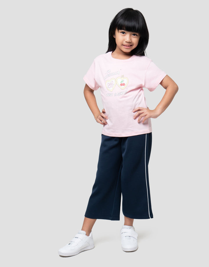 Little M Top Just A Girl Kaos Anak Perempuan