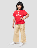 Little M Top Moody Kaos Anak Perempuan