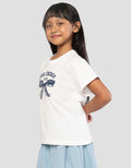 Little M Print Good Energy Kaos Anak Perempuan