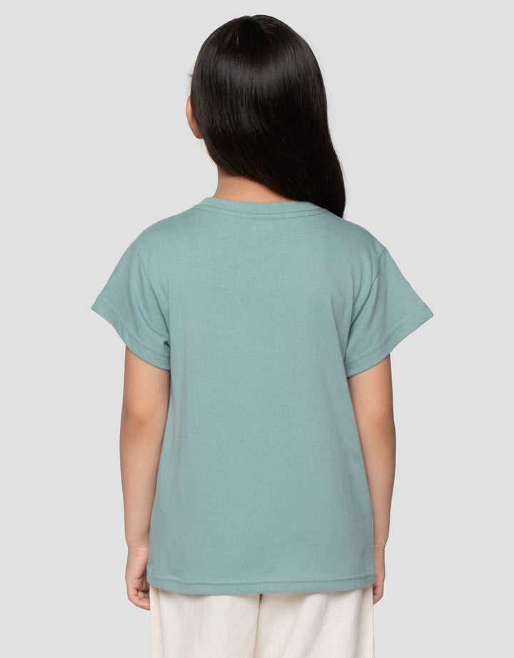 Little M Simple Smile Kaos Anak Perempuan