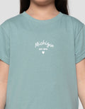Little M Simple Smile Kaos Anak Perempuan