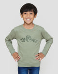Little M Dino Outline Sweater Anak Laki-laki