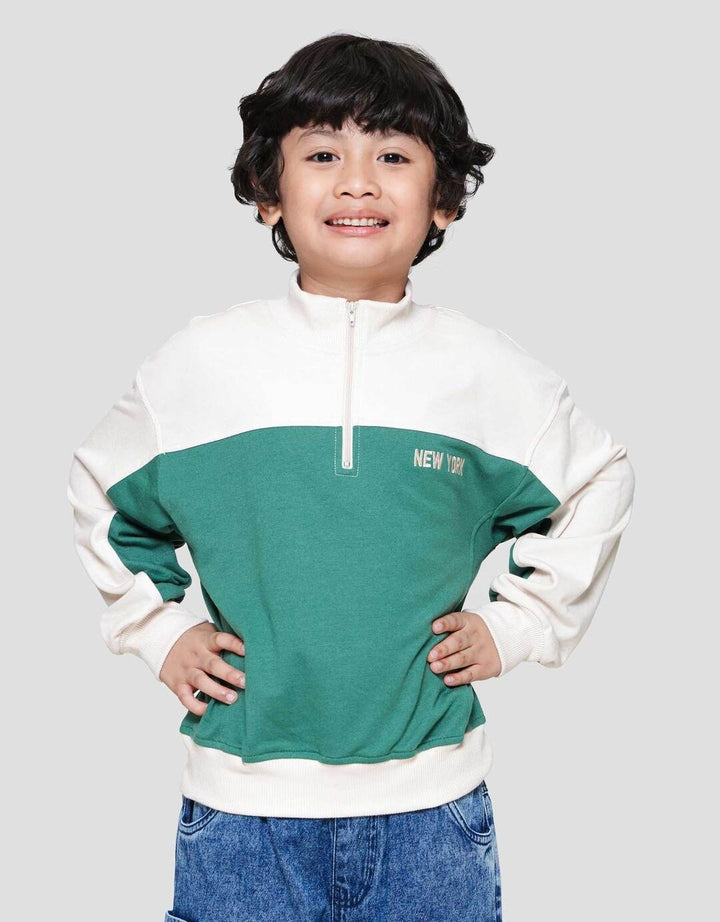 Little M Res Cut Sewn New York Sweater Anak Laki-laki