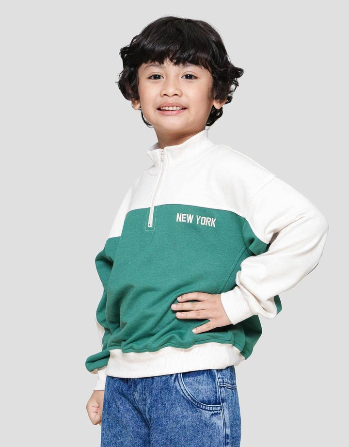 Little M Res Cut Sewn New York Sweater Anak Laki-laki