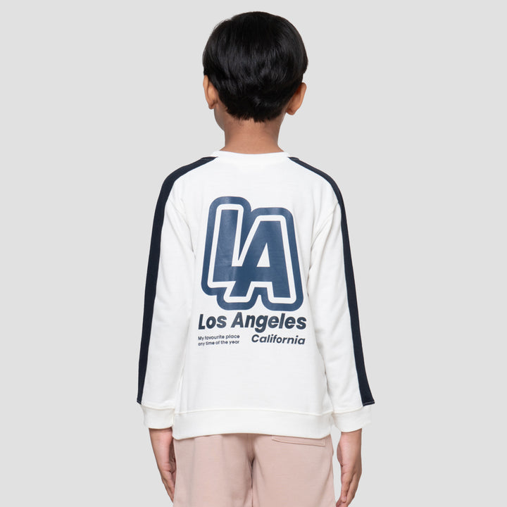 Little M Komb La Dp Sweater Anak Laki-laki