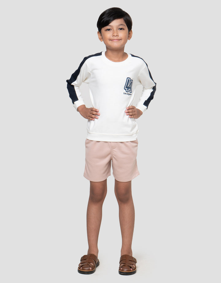 Little M Komb La Dp Sweater Anak Laki-laki