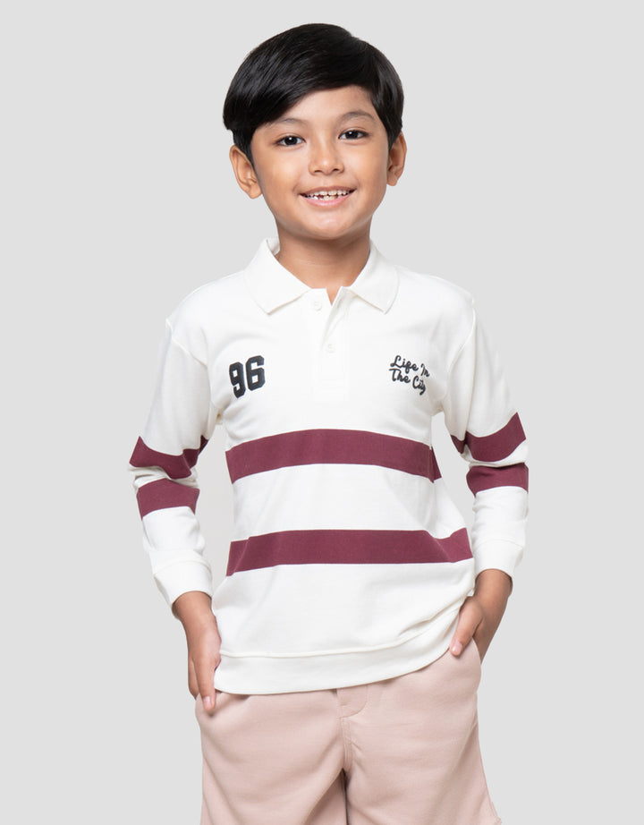 Little M Salur Komb Sweater Anak Laki-laki