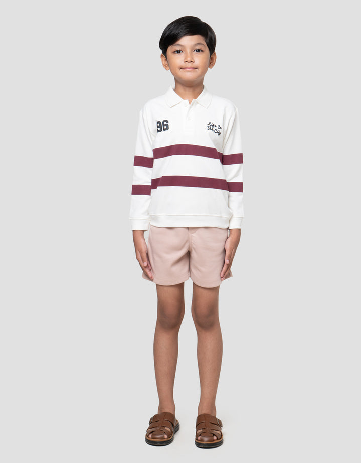 Little M Salur Komb Sweater Anak Laki-laki