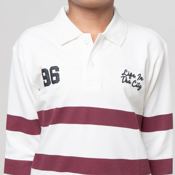 Little M Salur Komb Sweater Anak Laki-laki