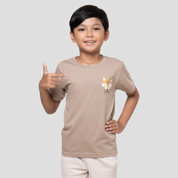 Little M Fox Kaos Anak Laki-laki