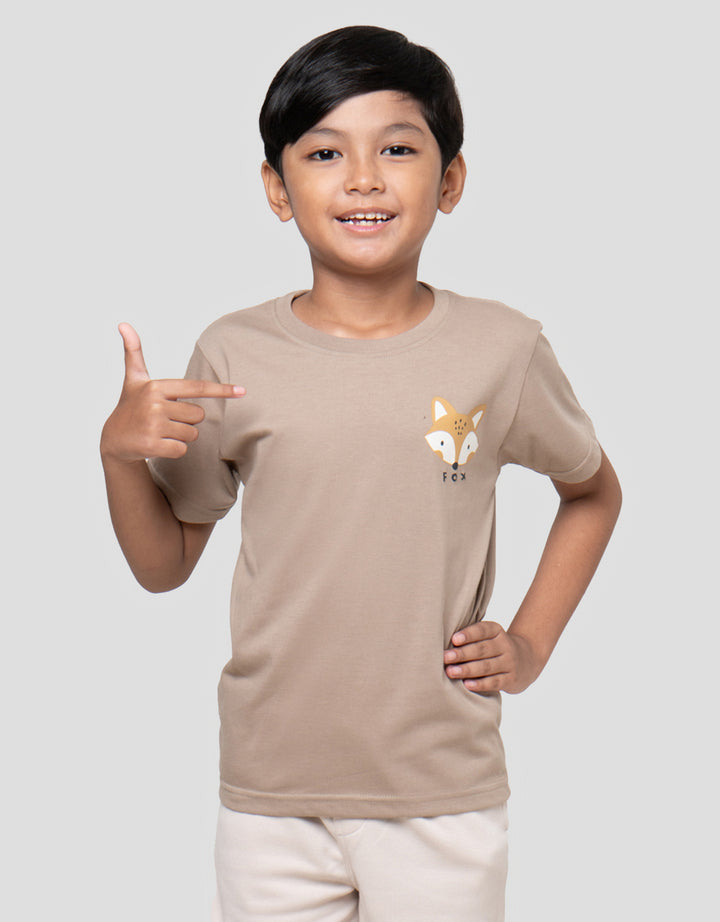 Little M Fox Kaos Anak Laki-laki