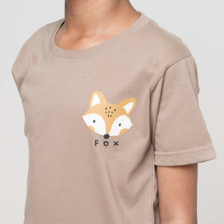 Little M Fox Kaos Anak Laki-laki