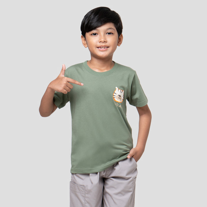 Little M Roar Kaos Anak Laki-laki