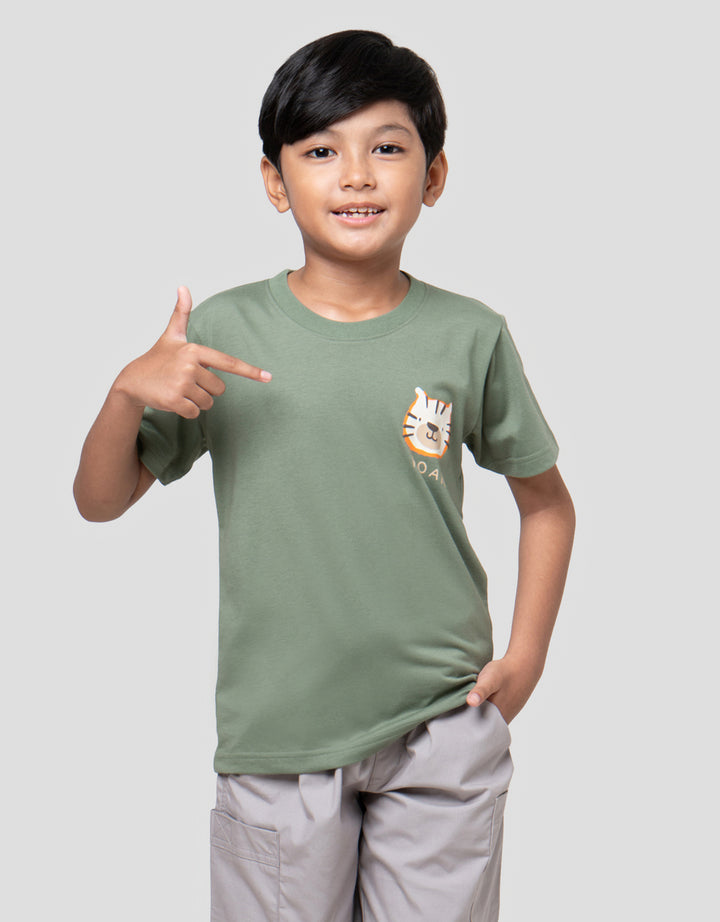 Little M Roar Kaos Anak Laki-laki