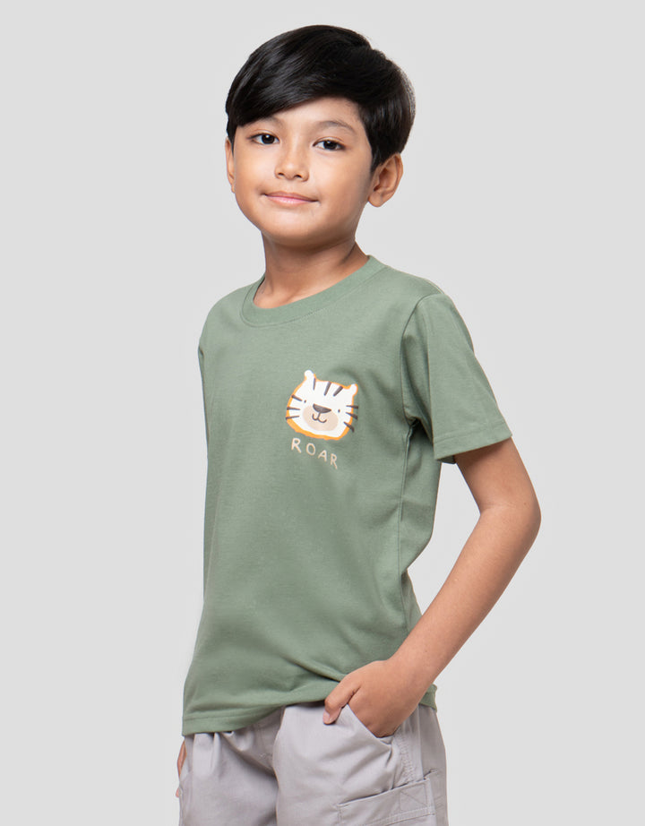 Little M Roar Kaos Anak Laki-laki