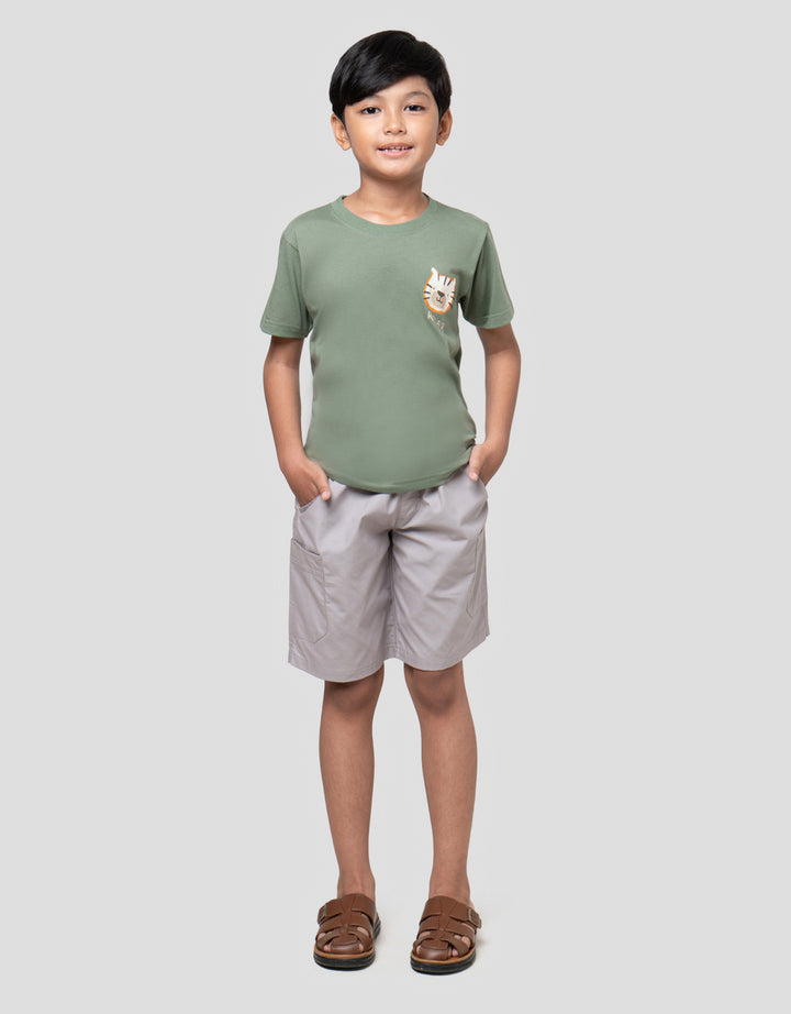 Little M Roar Kaos Anak Laki-laki