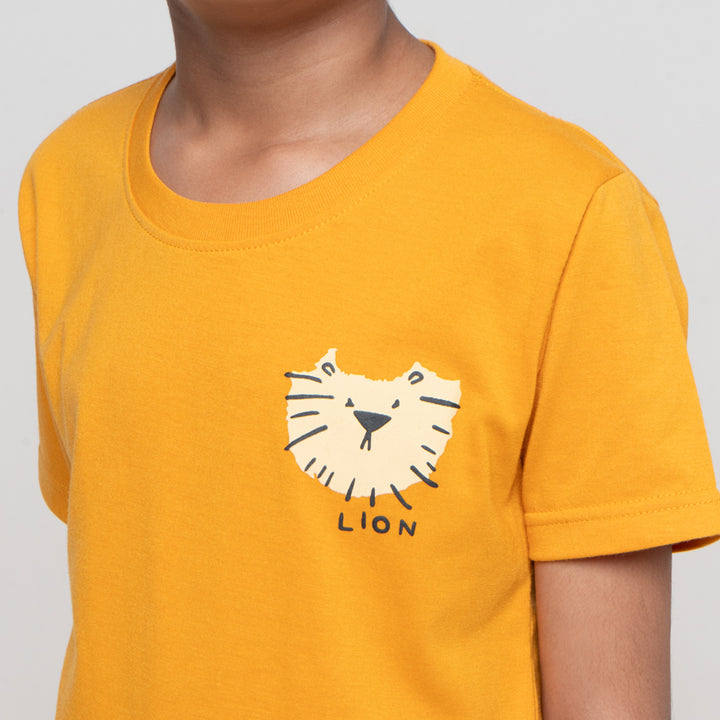 Little M Lion Kaos Anak Laki-laki