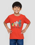Little M Travel Buddies Kaos Anak Laki-laki