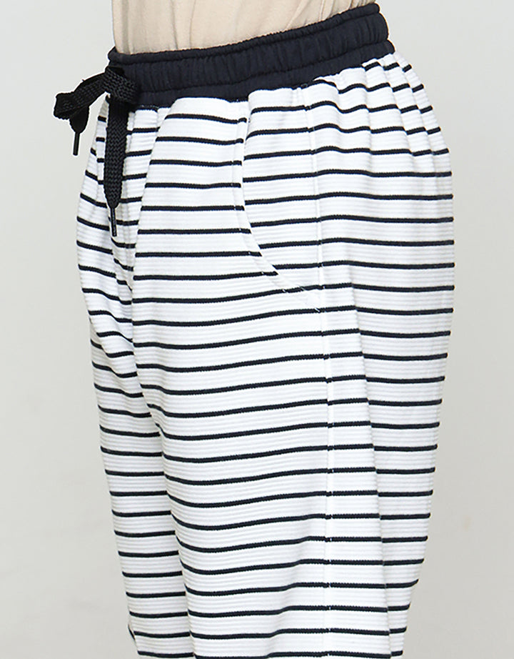 Little M Salur Texture Celana Pendek Anak Laki-laki