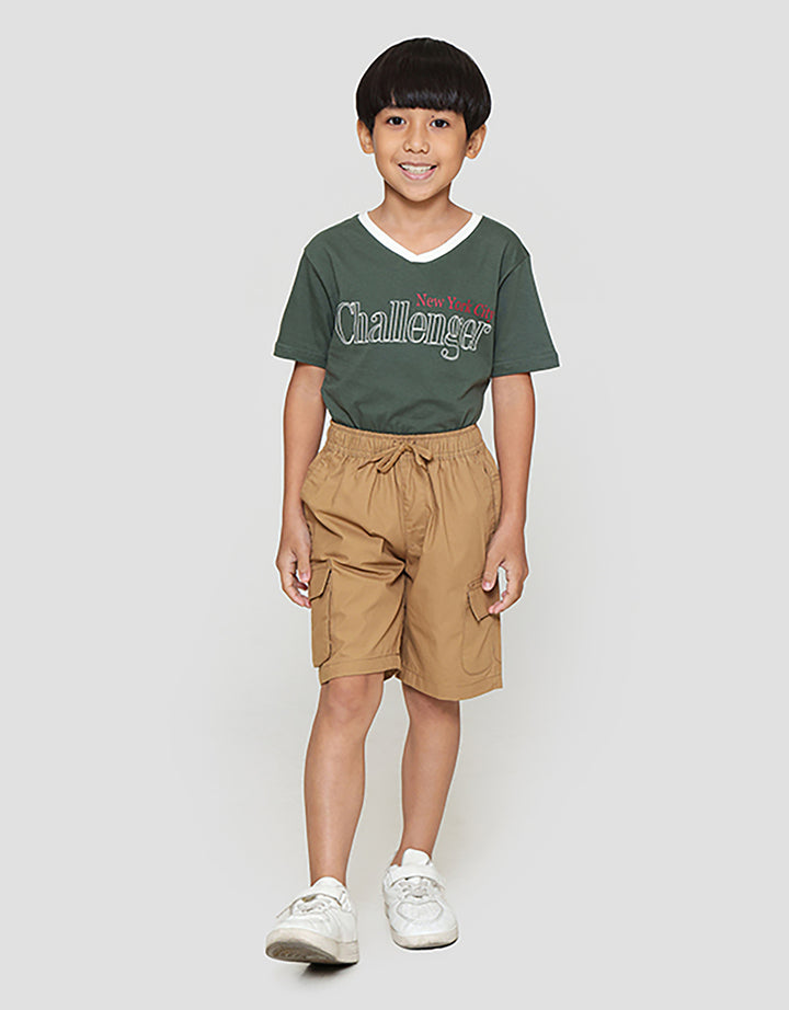 Little M Woven Ktg Kombinasi Celana Pendek Anak Laki-laki