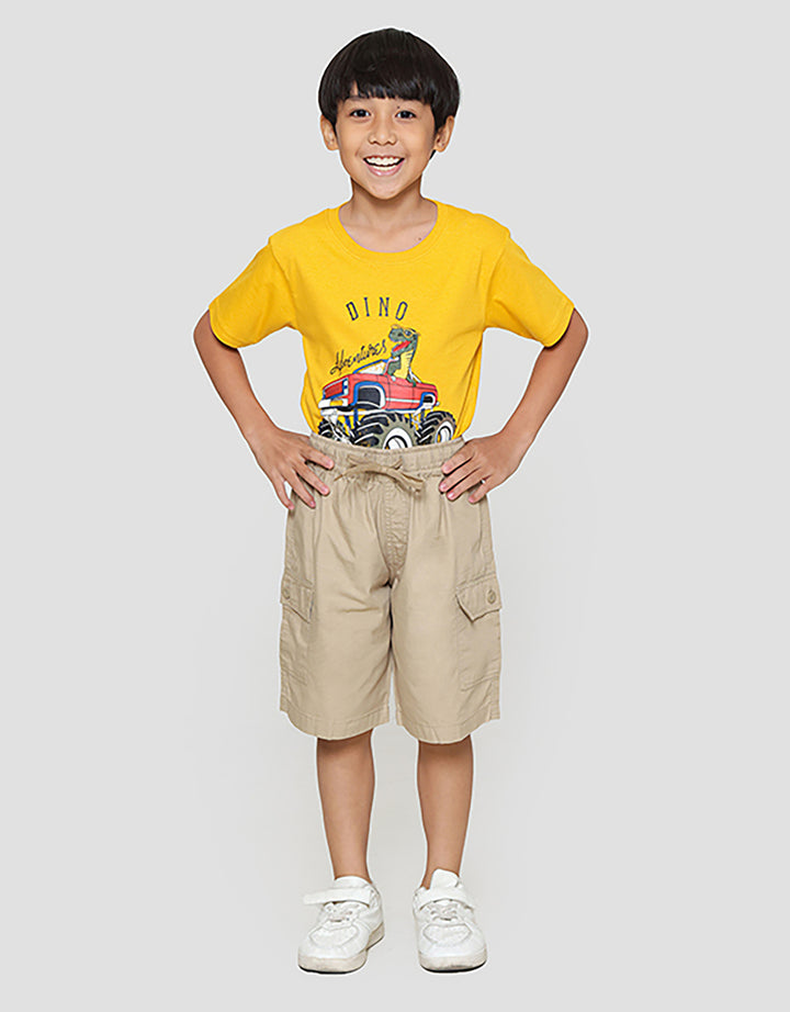 Little M Woven Ktg Kancing Celana Pendek Anak Laki-laki