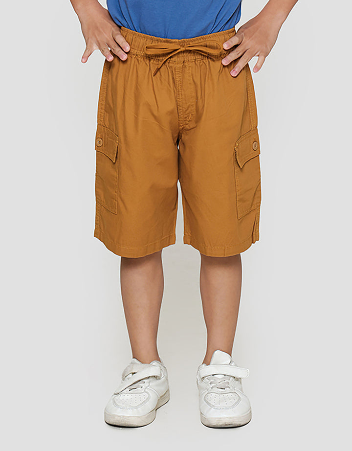 Little M Woven Ktg Kancing Celana Pendek Anak Laki-laki