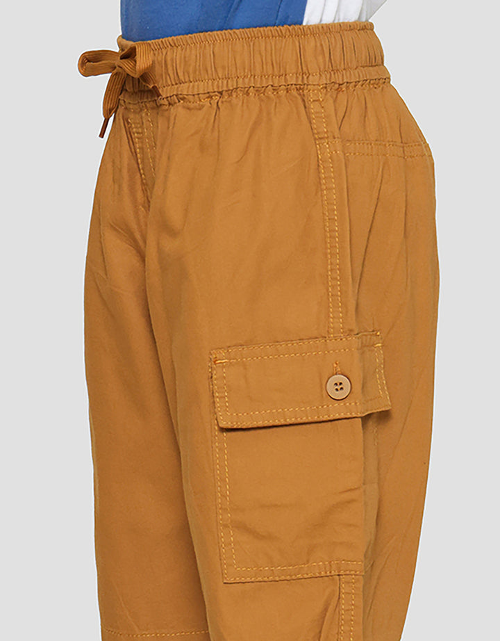 Little M Woven Ktg Kancing Celana Pendek Anak Laki-laki