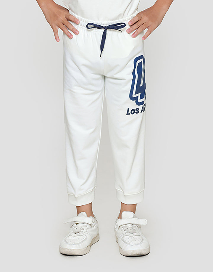 Little M Knit La Jogger Anak Laki-laki