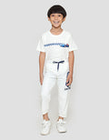 Little M Knit La Jogger Anak Laki-laki