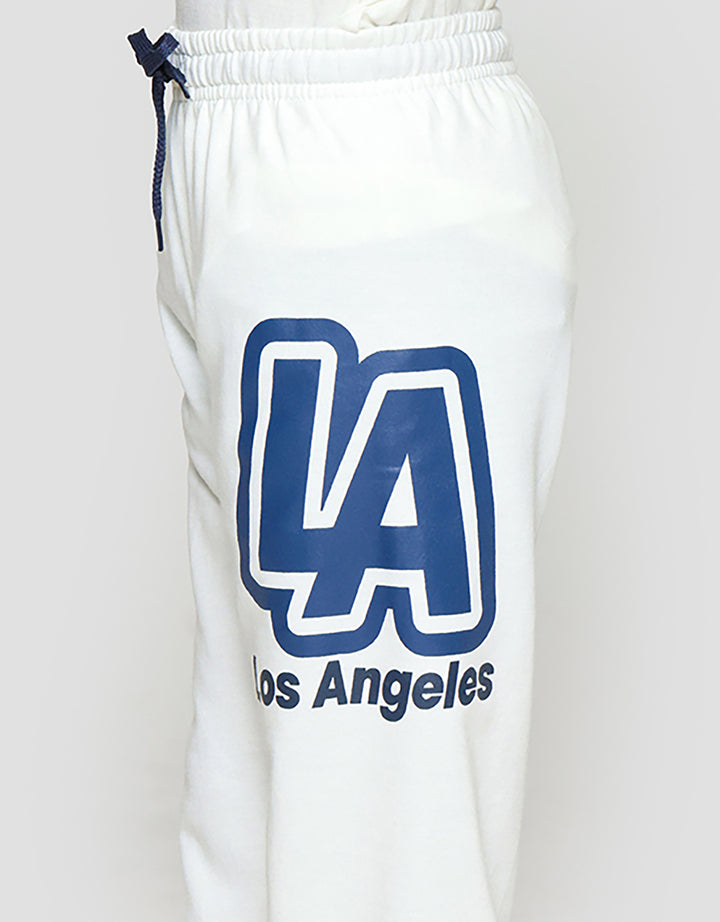 Little M Knit La Jogger Anak Laki-laki