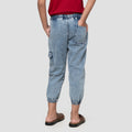 Little M Slub Cargo Ktg Jogger Denim Anak Laki-laki